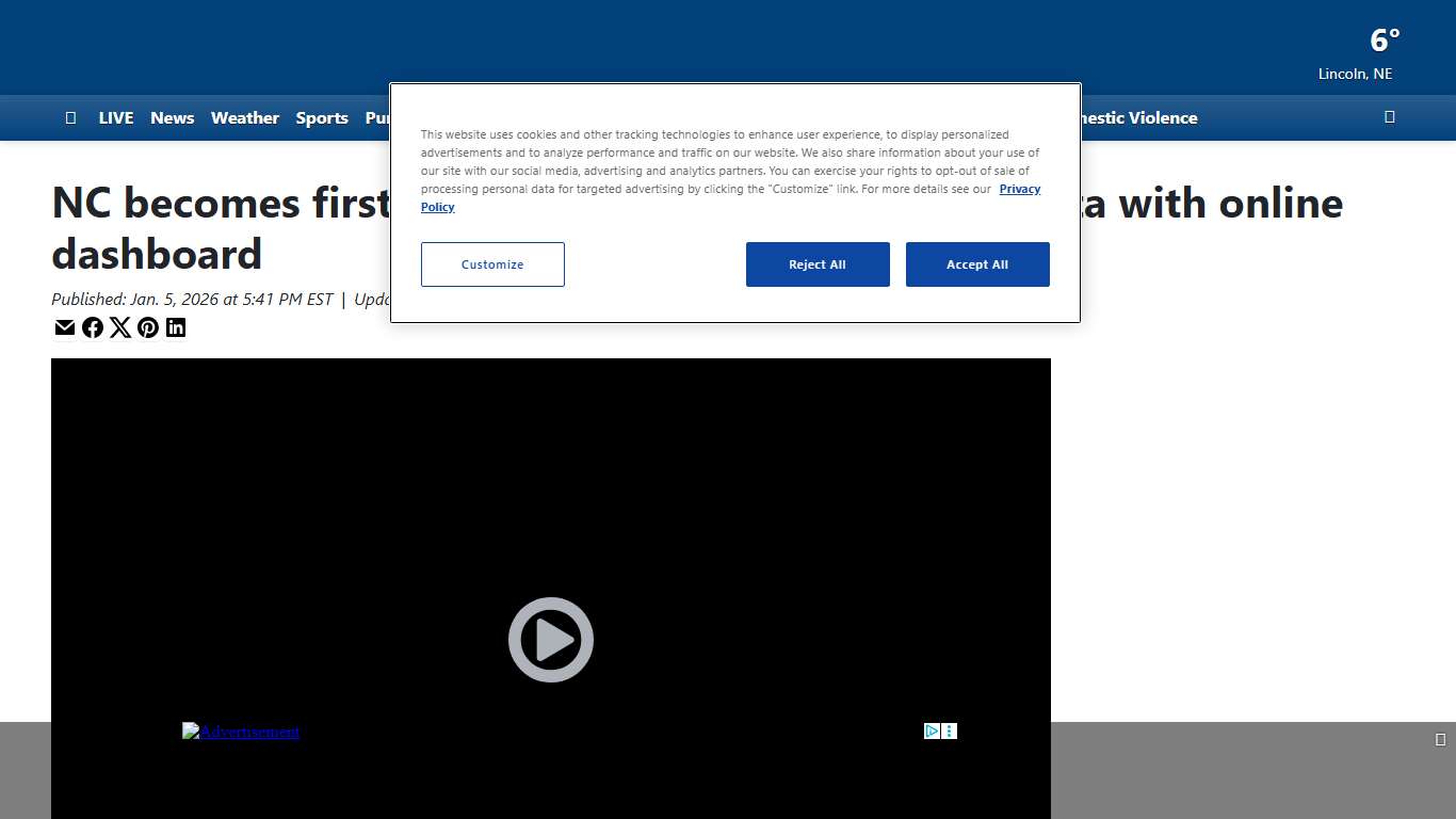 NC becomes first state to track prisoner reentry data with online dashboard